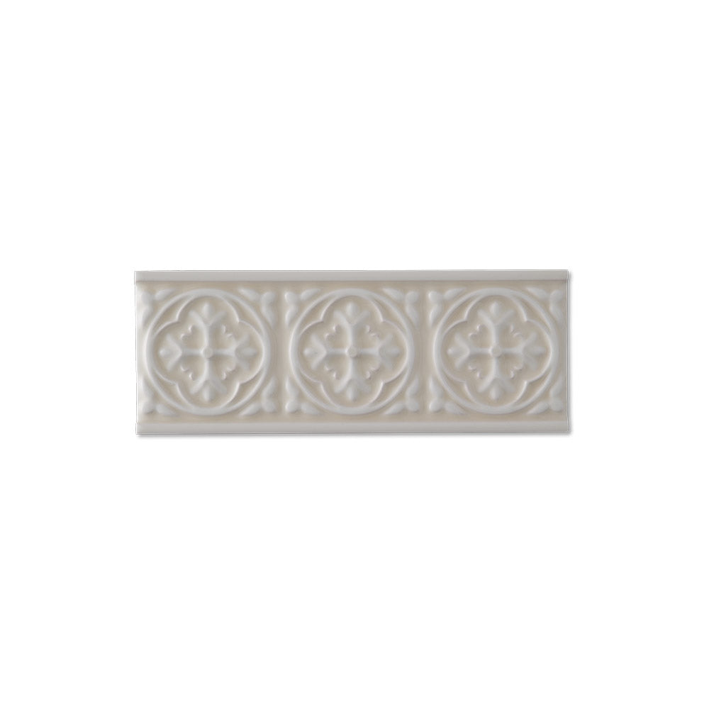 adex ceramic tile for indoor wall and or floor studio almond molding deco border glossy translucent mono embossed deco 2_8x7_8 embossed palm beach distributed by surface group international