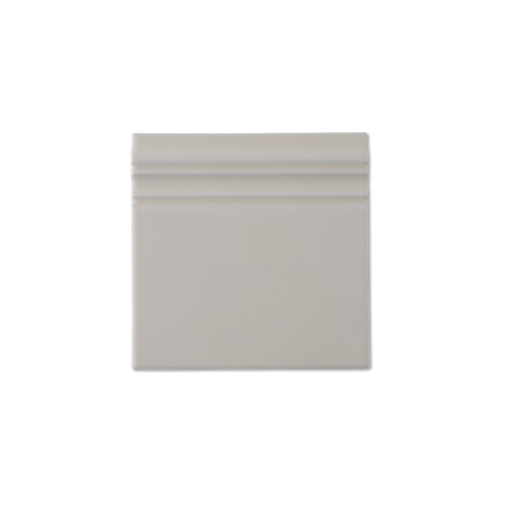 adex ceramic tile for indoor wall and or floor studio almond molding basic baseboard glossy translucent mono embossed reliefed 5_8x5_8 distributed by surface group international