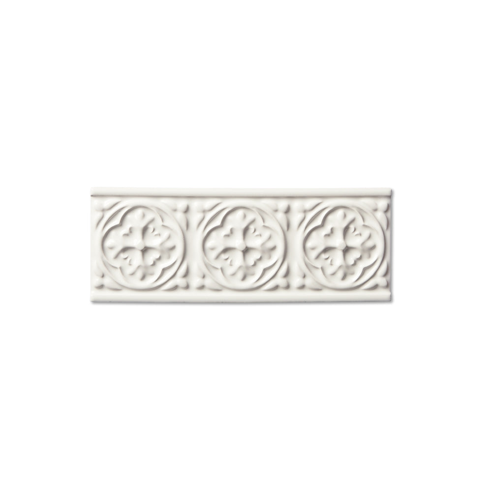 adex ceramic tile for indoor wall and or floor studio snow cap molding deco border glossy translucent mono embossed deco 2_8x7_8 embossed palm beach distributed by surface group international