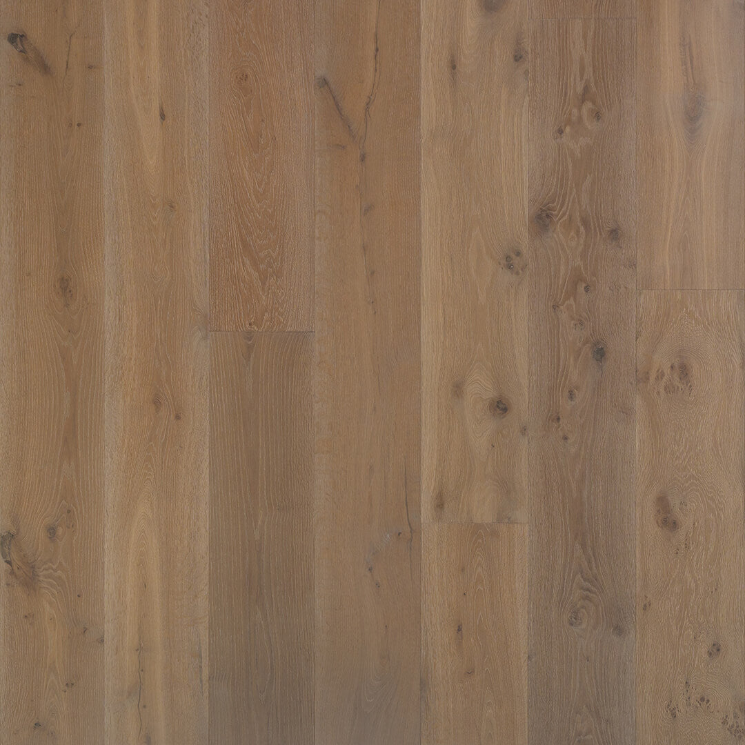 OPUS: Crete White Oak Engineered Hardwood Plank (10"X<88"X⅝" | Wire Brush)