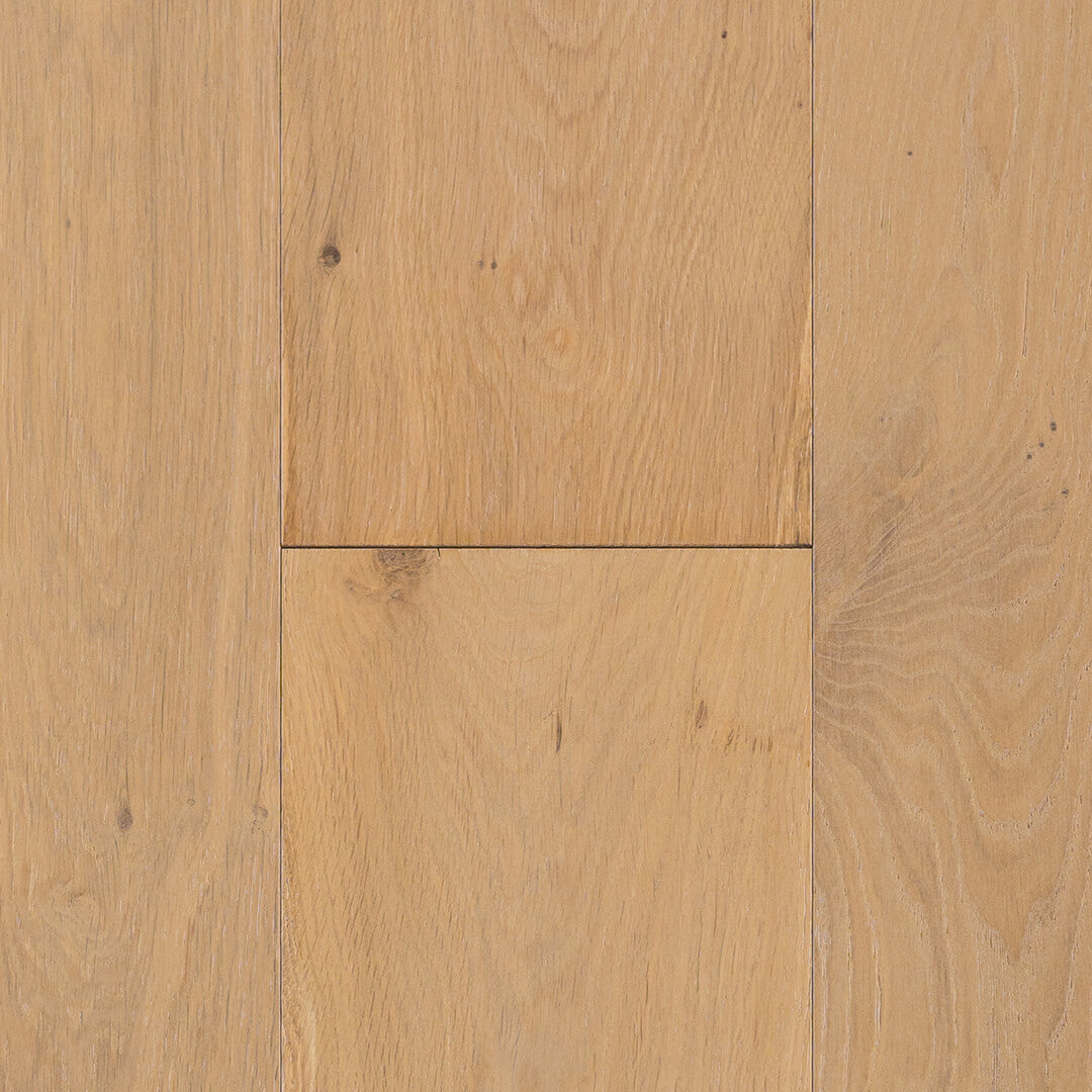 OPUS: Enna White Oak Engineered Hardwood Plank (8¾"X<88"X⅝" | Wire Brush)