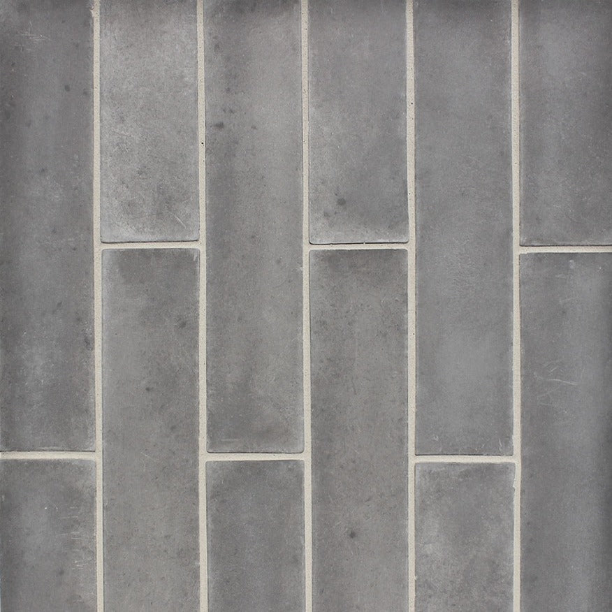 Artillo Concrete Field Tile: Sidewalk Gray Rectangle (4"x16")