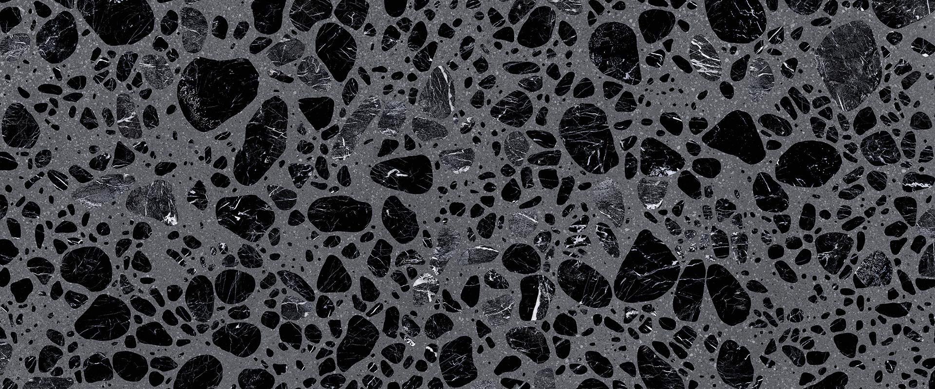 Medley: Pop Dark Grey Field Tile (24"x48"x9.5-mm | matte)