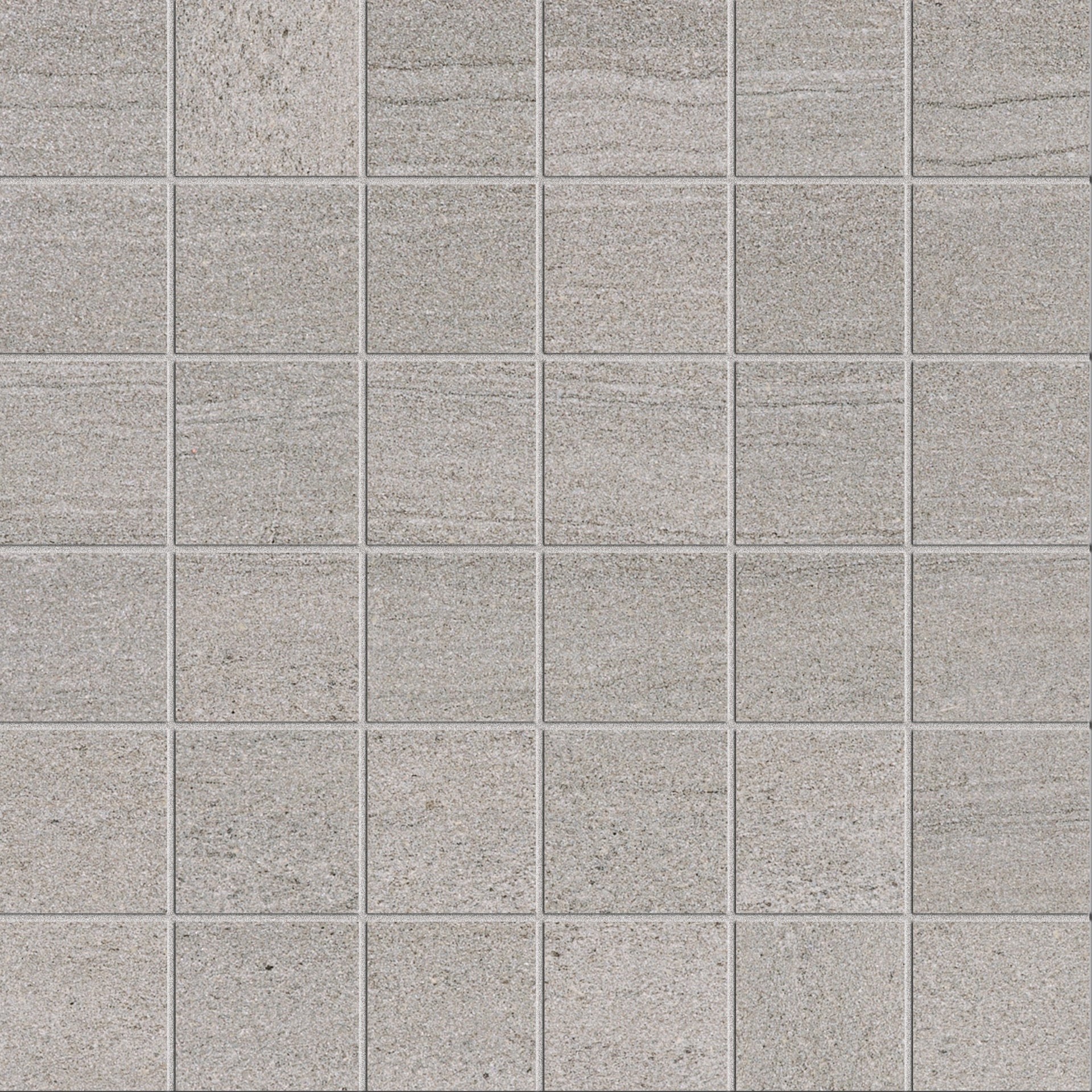 Stone Project: Falda Grey Straight Stack 2x2 Mosaic (12"x12"x9.5-mm | matte)
