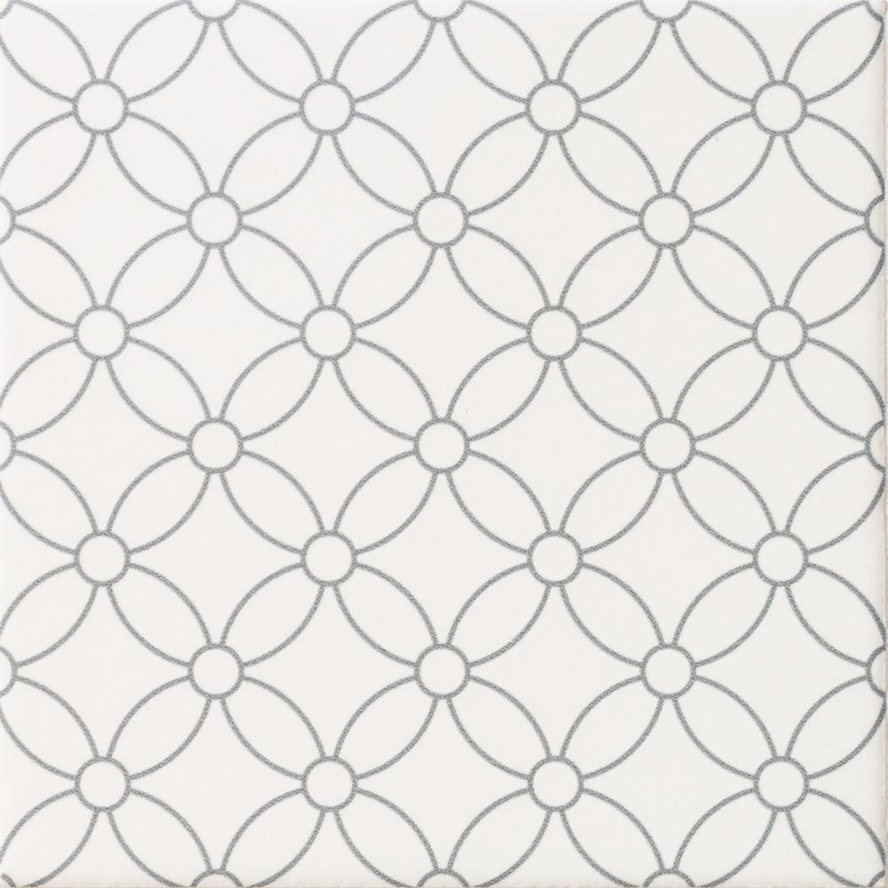 wagara ceramic tile gure shippo pattern size 6 inch by 6 inch matte finish for luxury interrior wall applications in kitchen bathroom backsplash or livingroom and office accent walls distributed by surface group international and produced by marble systems