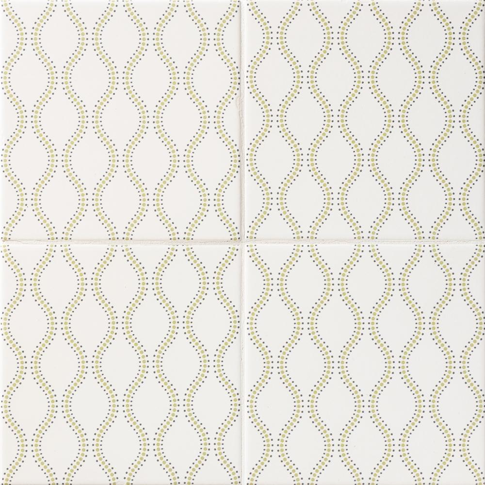 wagara ceramic tile raitogurin tatewaku pattern size 6 inch by 6 inch matte finish for luxury interrior wall applications in kitchen bathroom backsplash or livingroom and office accent walls distributed by surface group international and produced by marble systems