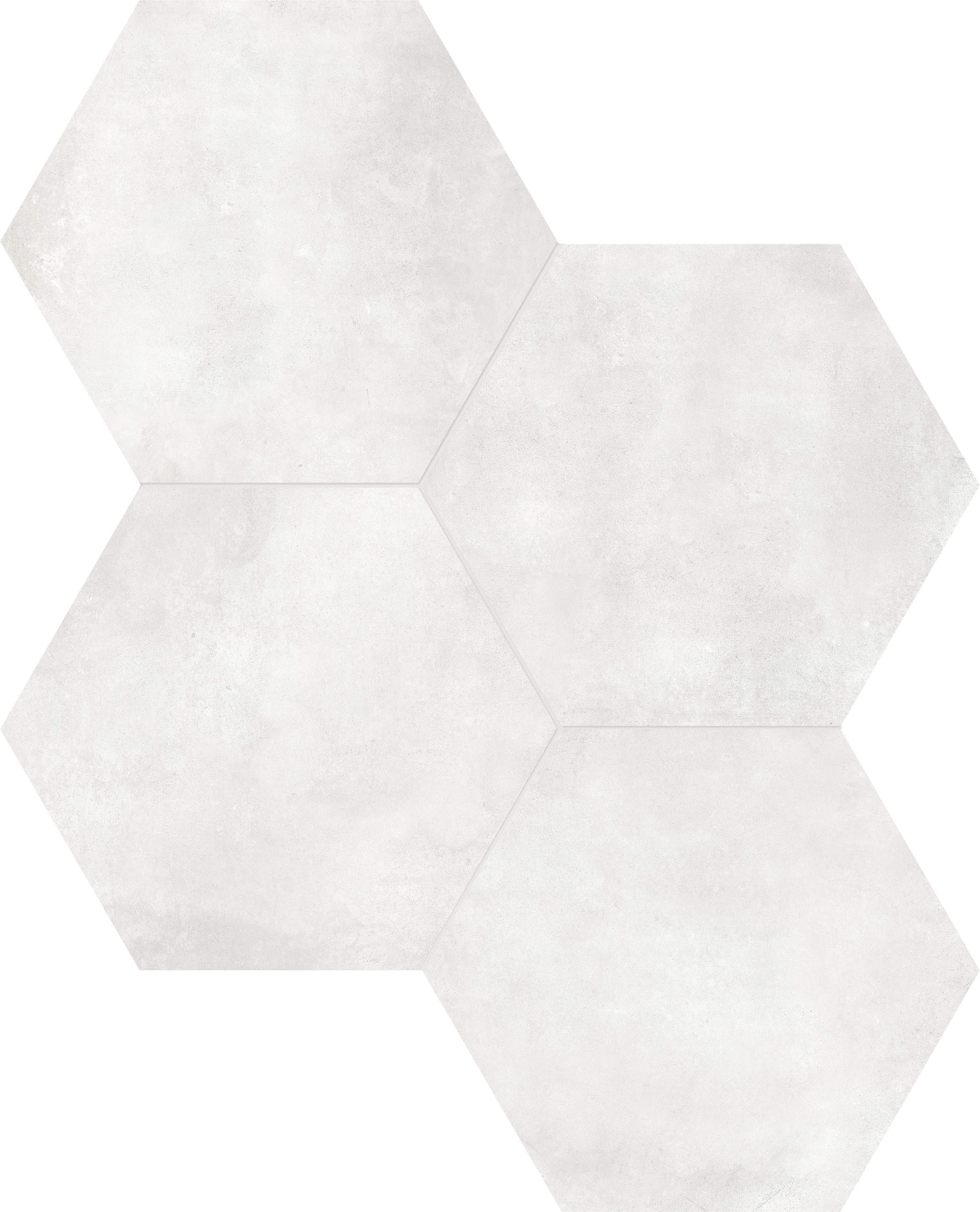 ivory pattern glazed porcelain field tile from form anatolia collection distributed by surface group international matte finish pressed edge 7-inch hexagon shape