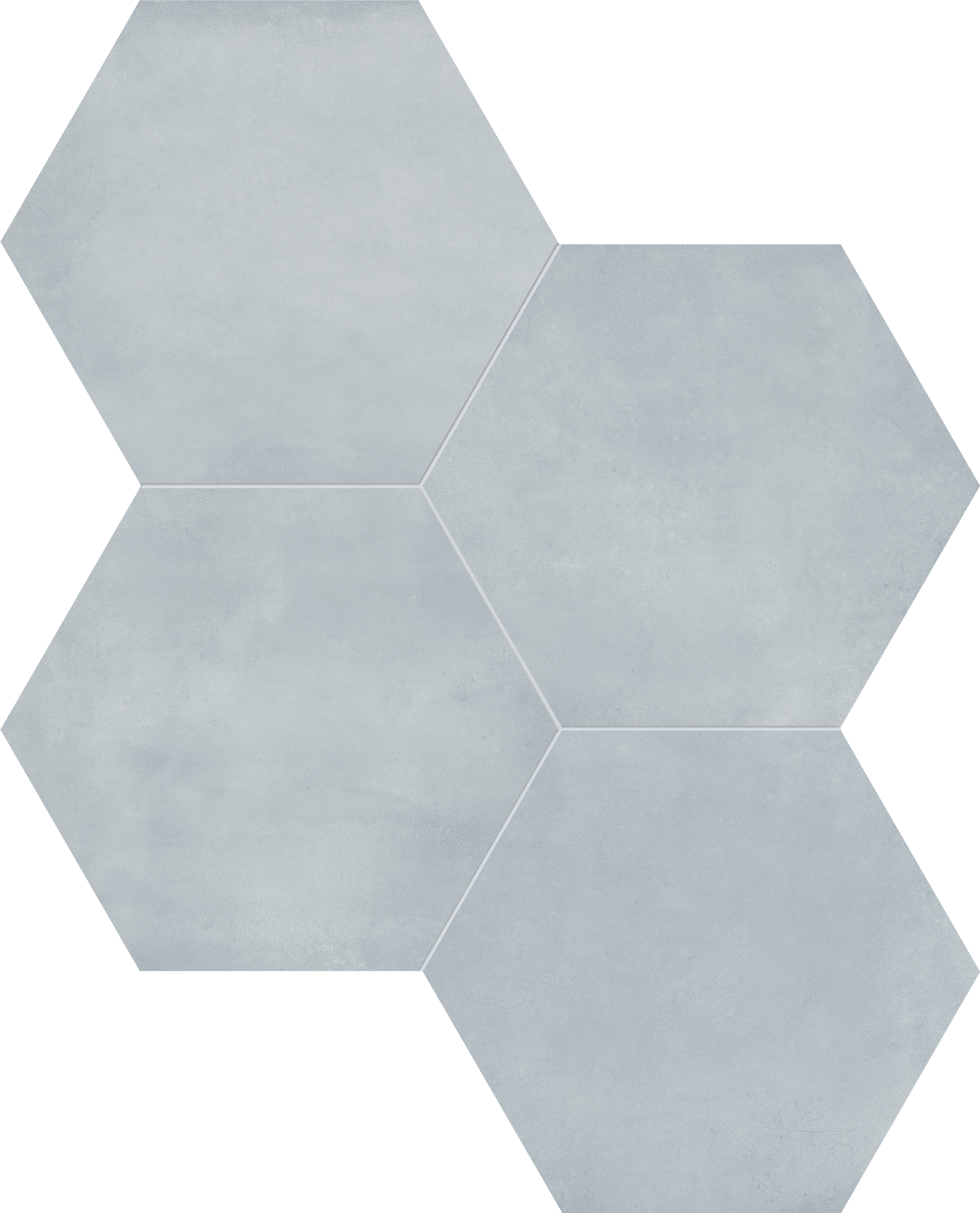 tide pattern glazed porcelain field tile from form anatolia collection distributed by surface group international matte finish pressed edge 7-inch hexagon shape