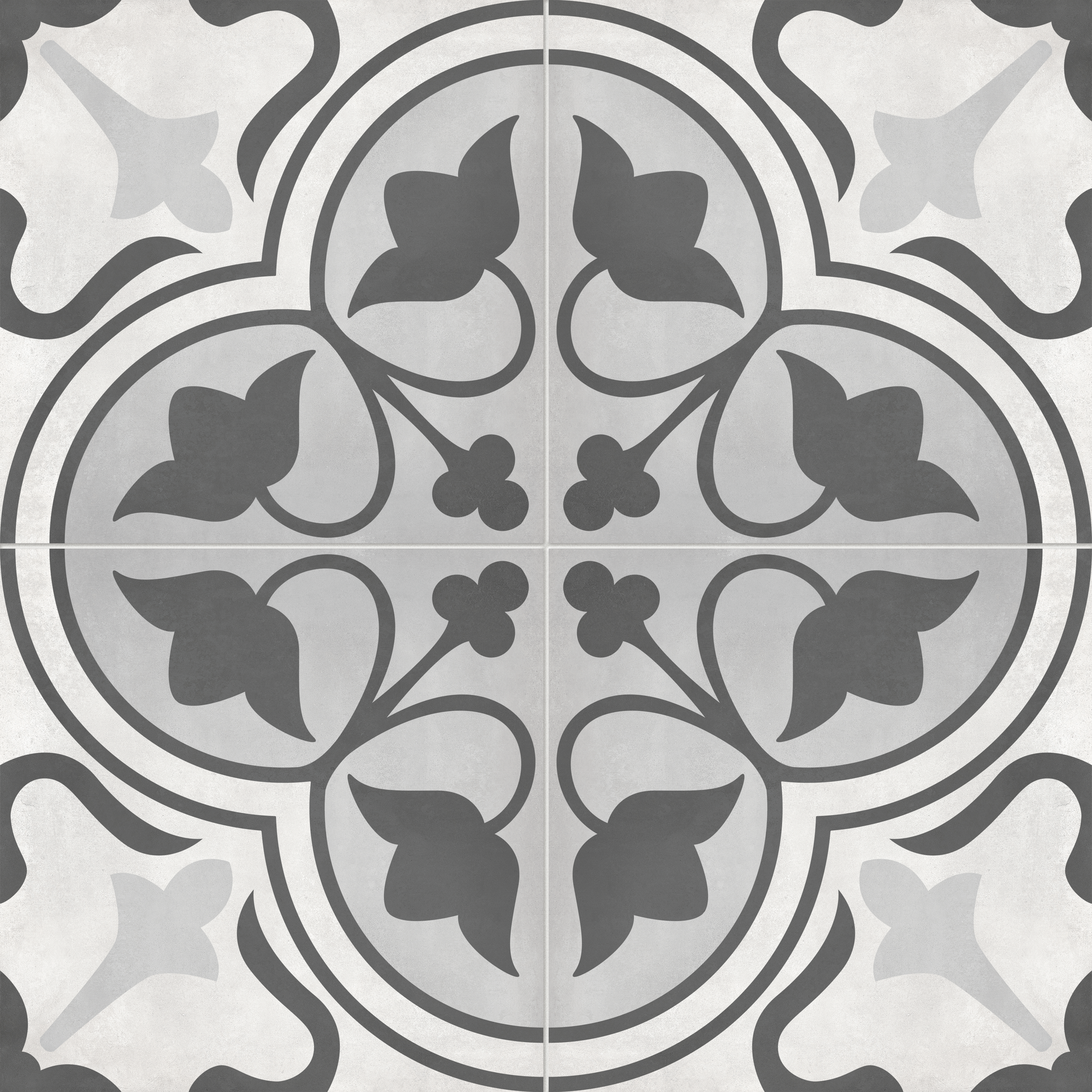 ice print pattern glazed porcelain deco tile print blend from form anatolia collection distributed by surface group international matte finish pressed edge 8x8 square shape