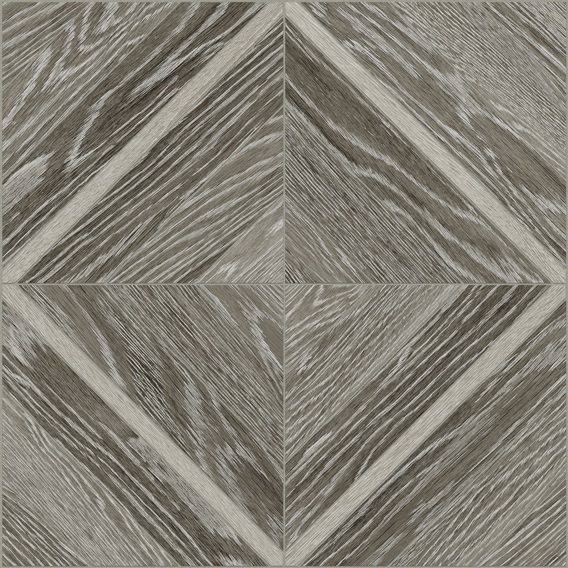 grey ridge marquetry pattern glazed porcelain mosaic from aspen anatolia collection distributed by surface group international matte finish straight edge edge mesh shape