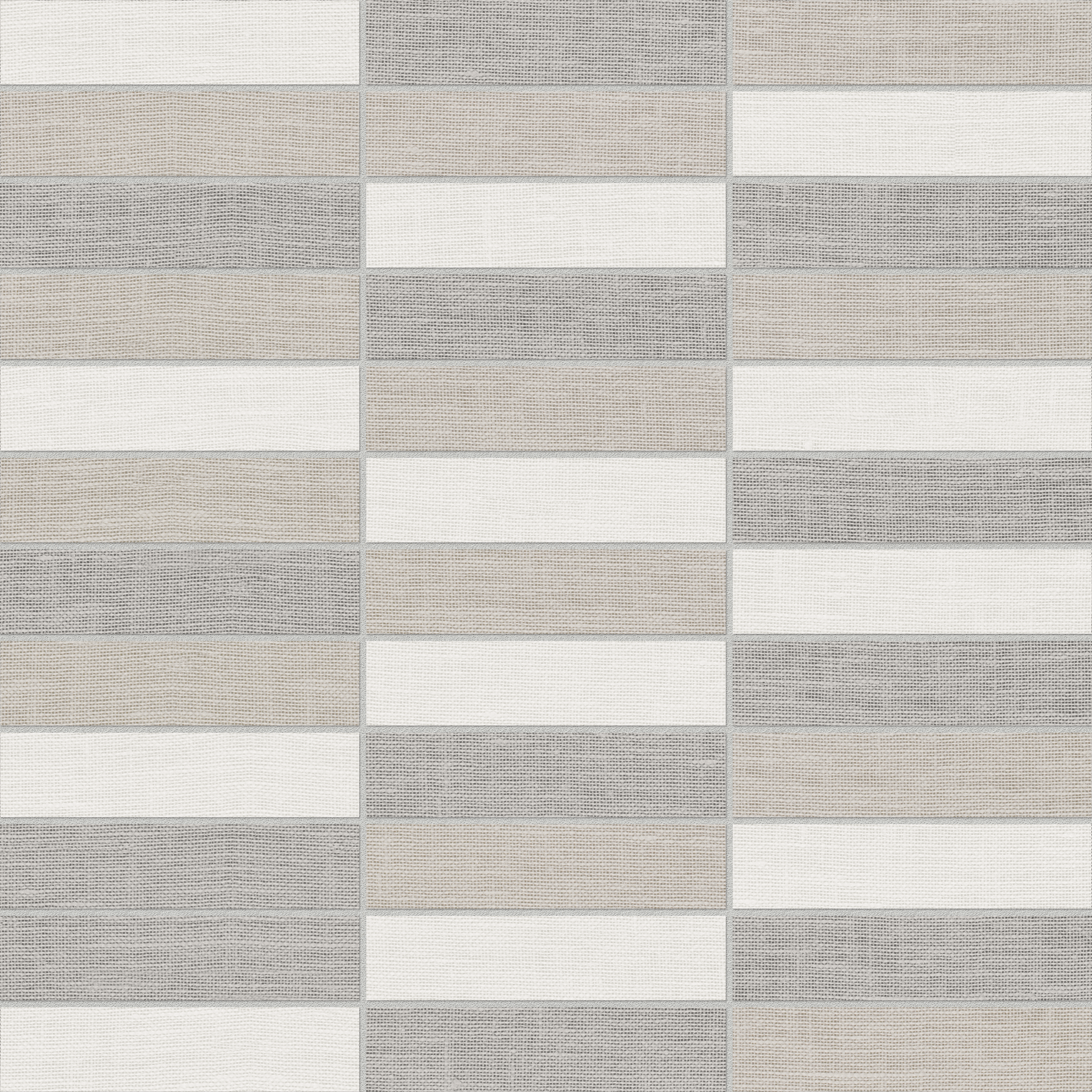 light straight stack 1x4-inch pattern color body porcelain mosaic from belgian linen anatolia collection distributed by surface group international matte finish straight edge edge mesh shape