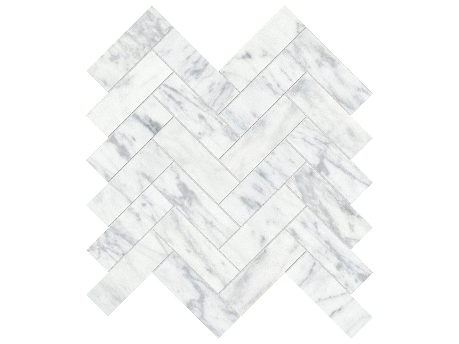 surface group anatolia marble virtue bianco 1&25х4 inch herringbone natural stone mosaic honed straight edge mesh