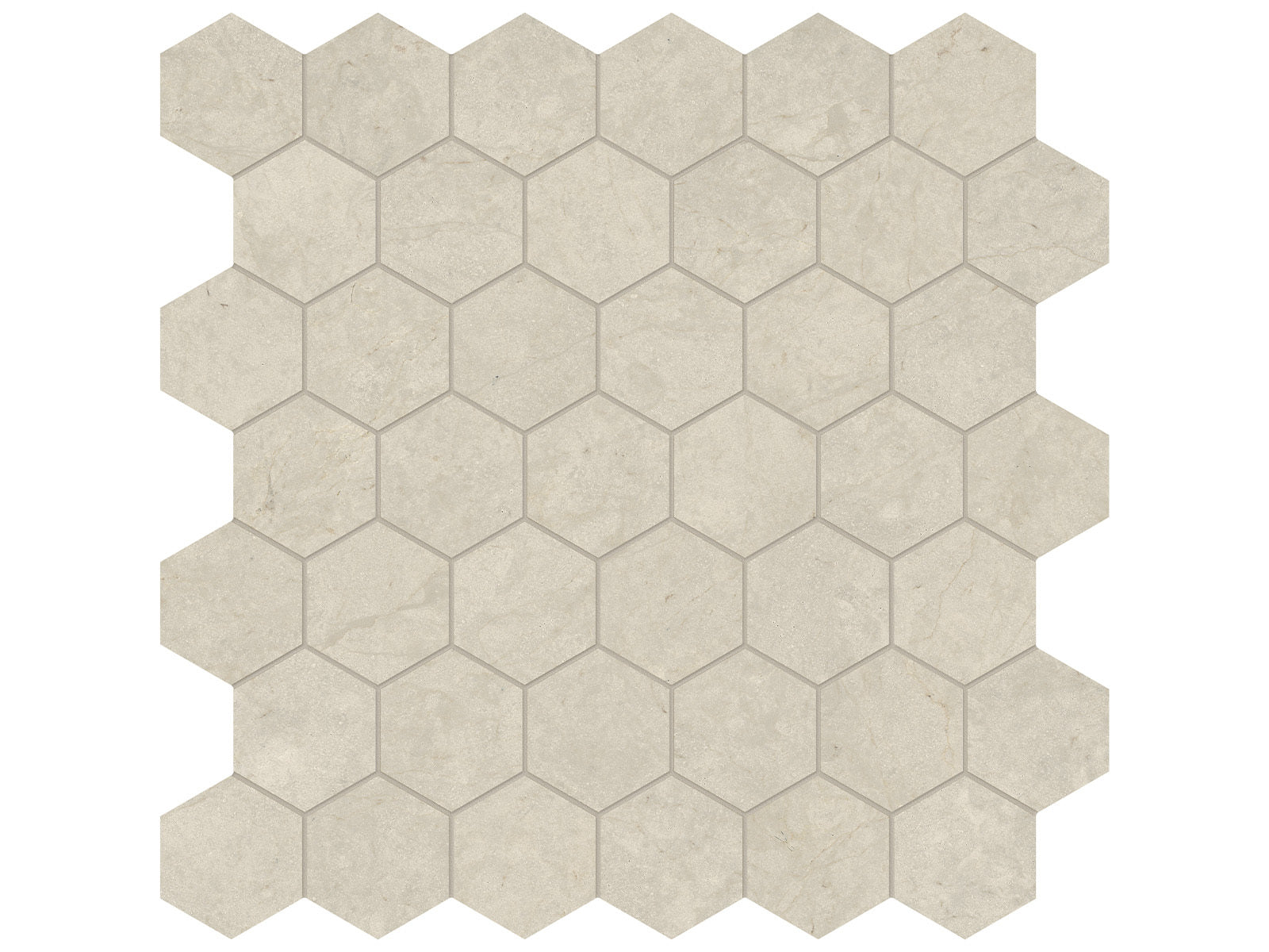 surface group anatolia limestone tierra halo 2 inch hexagon natural stone mosaic honed straight edge mesh