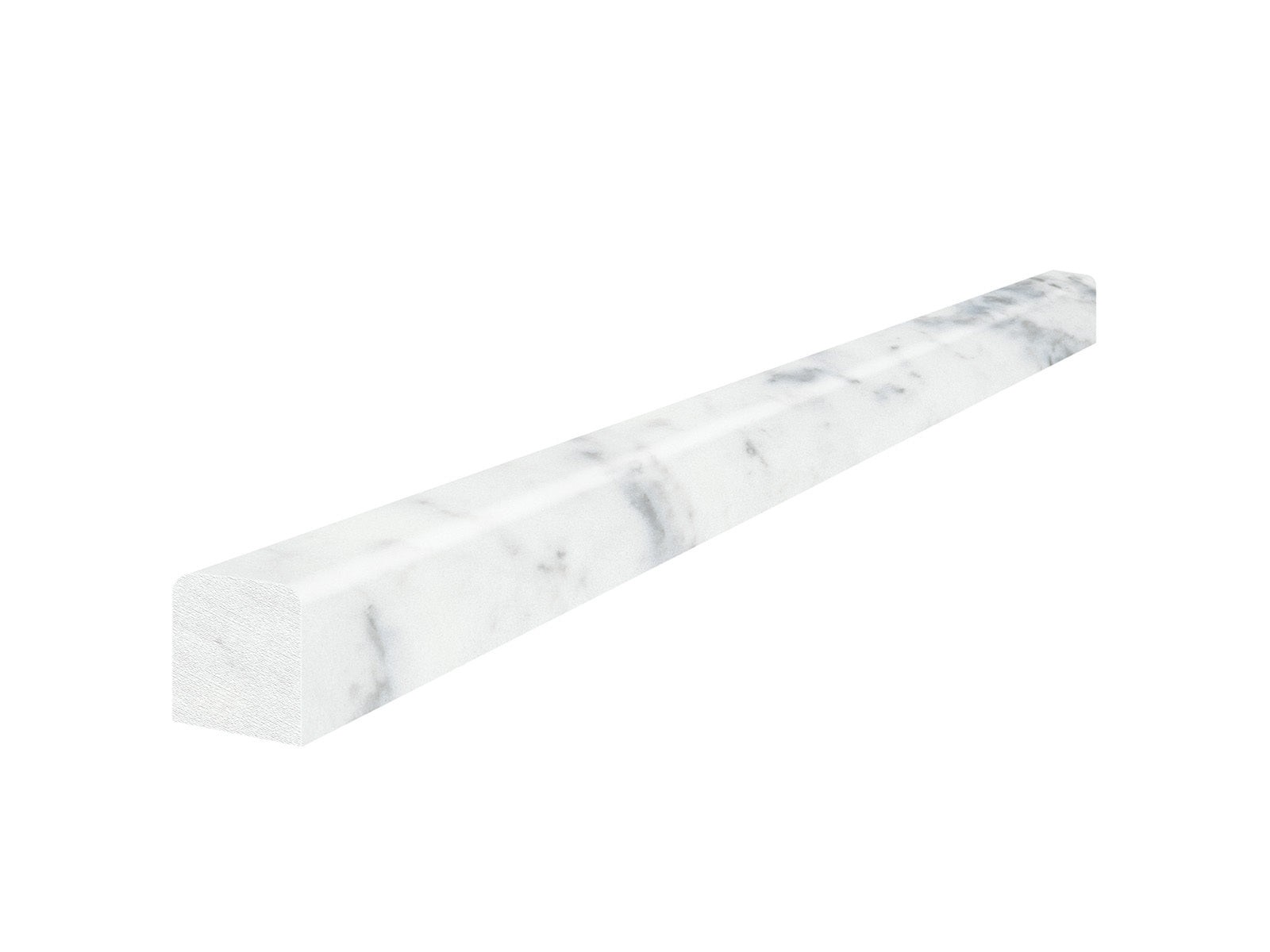 surface group anatolia marble virtue bianco natural stone deco bar molding honed straight edge bar 1_2х12