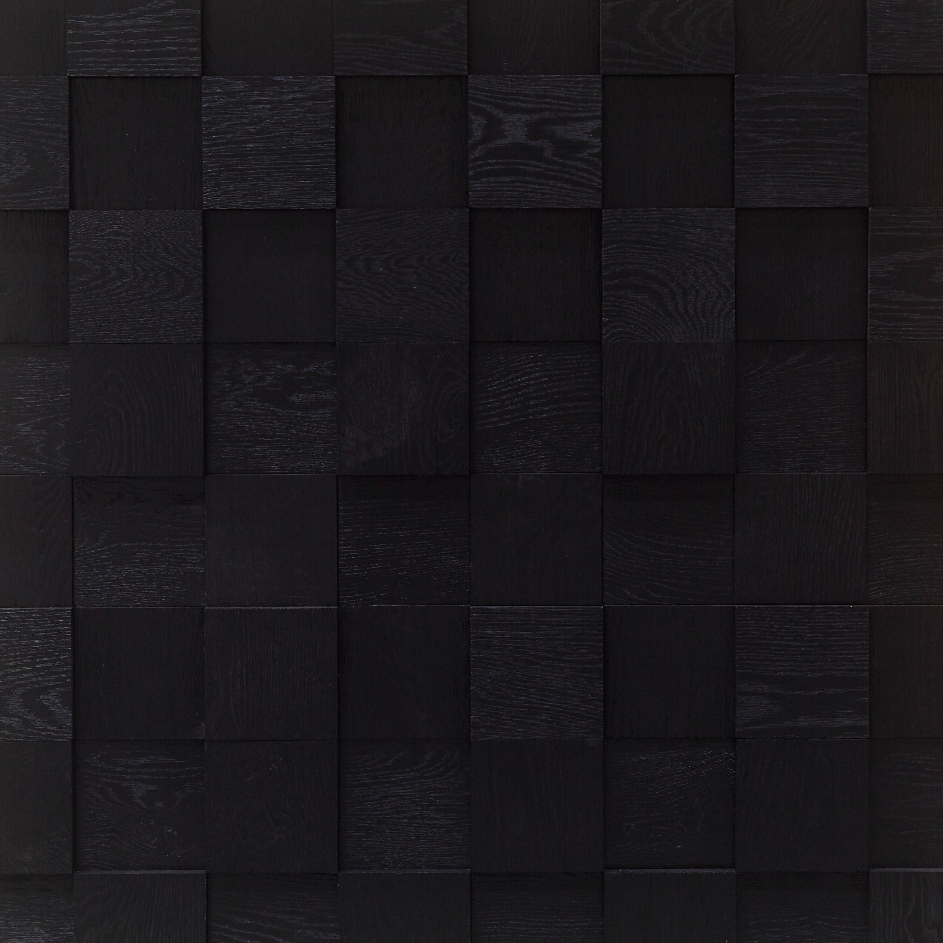 duchateau celestio legno cobble noir oak three dimensional wall natural wood panel light wire brush lacquer for interior use distributed by surface group international