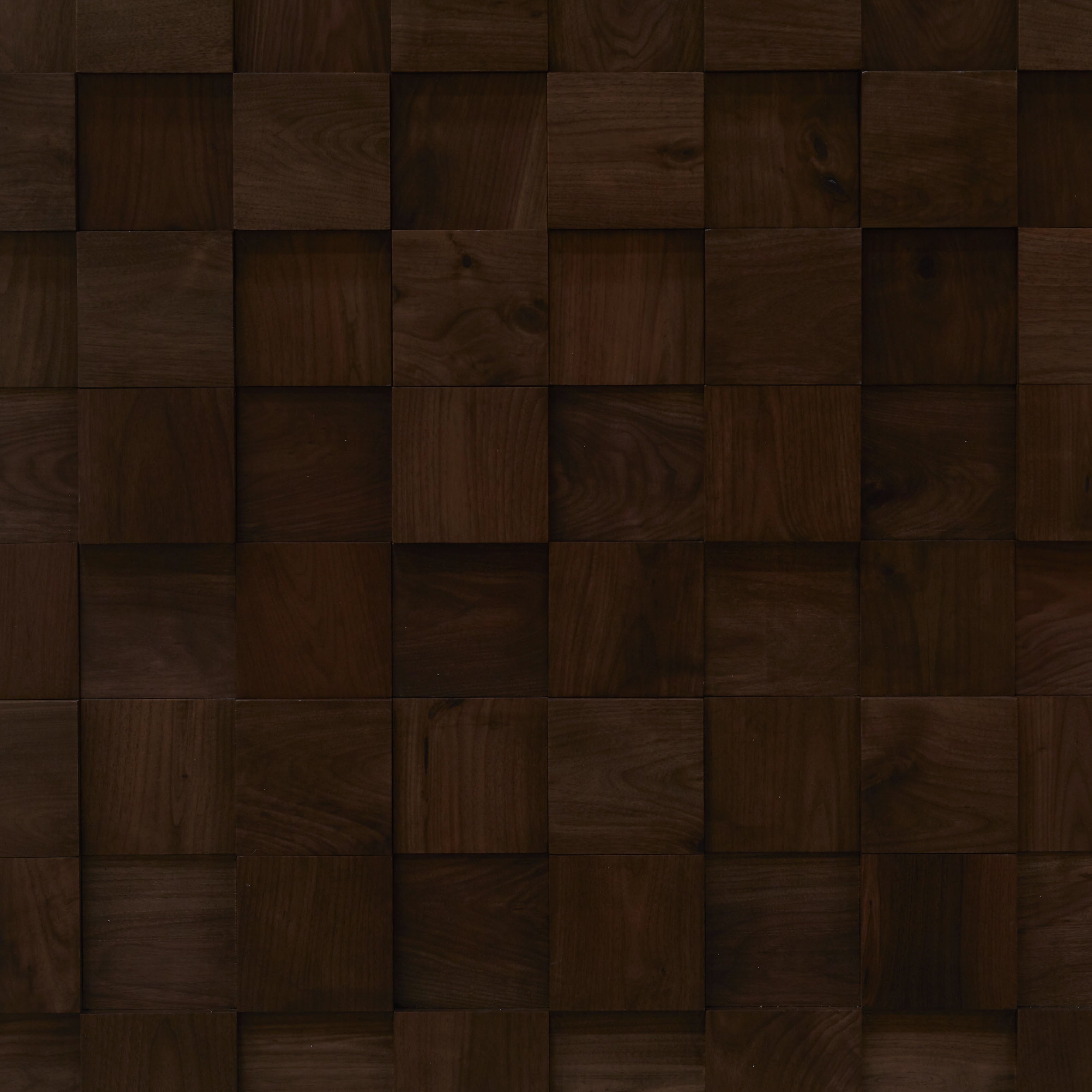 duchateau celestio legno cobble stout walnut three dimensional wall natural wood panel smooth conversion varnish for interior use distributed by surface group international