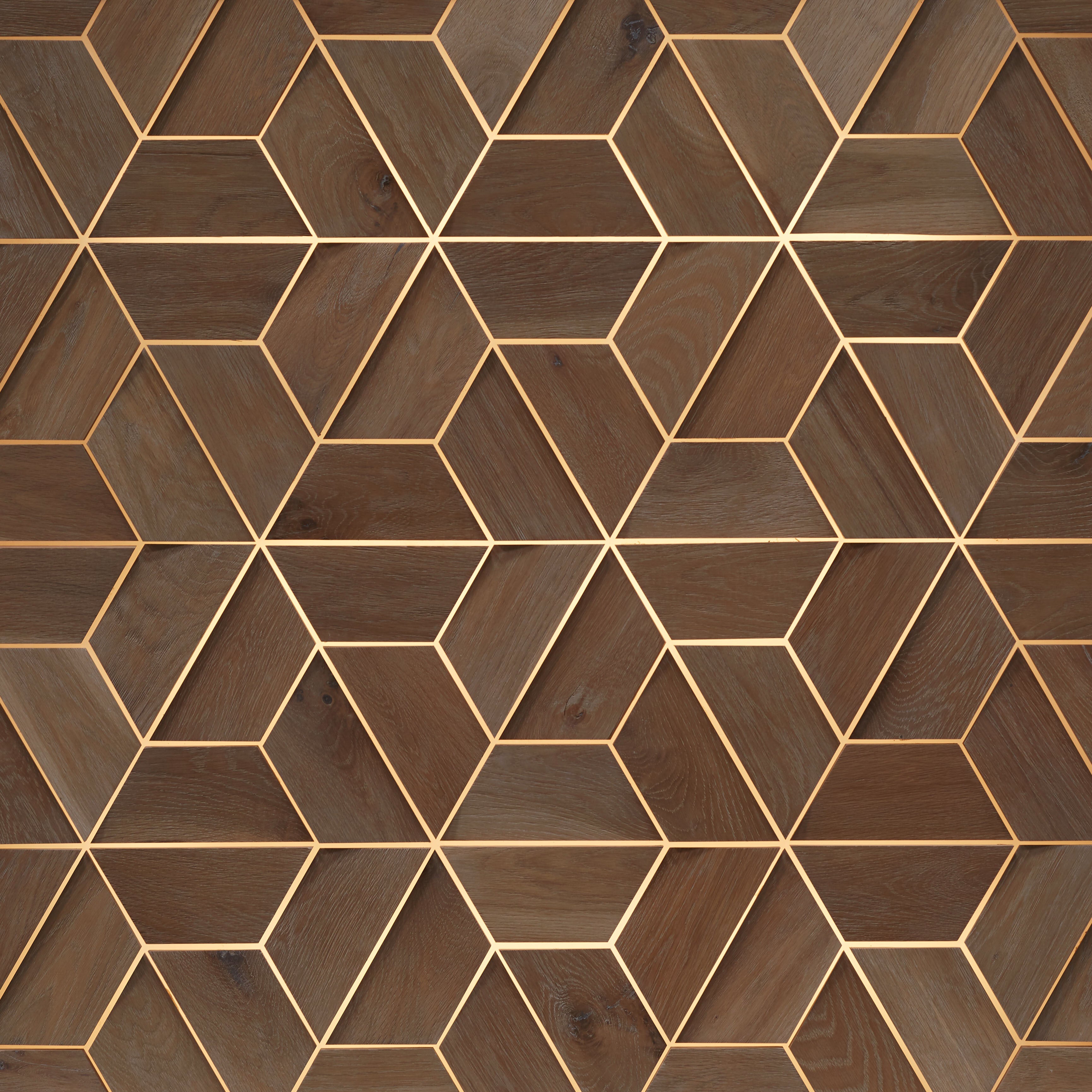 duchateau celestio lighting standoff jig lugano oak three dimensional wall natural wood panel light wire brush matte lacquer for interior use distributed by surface group international