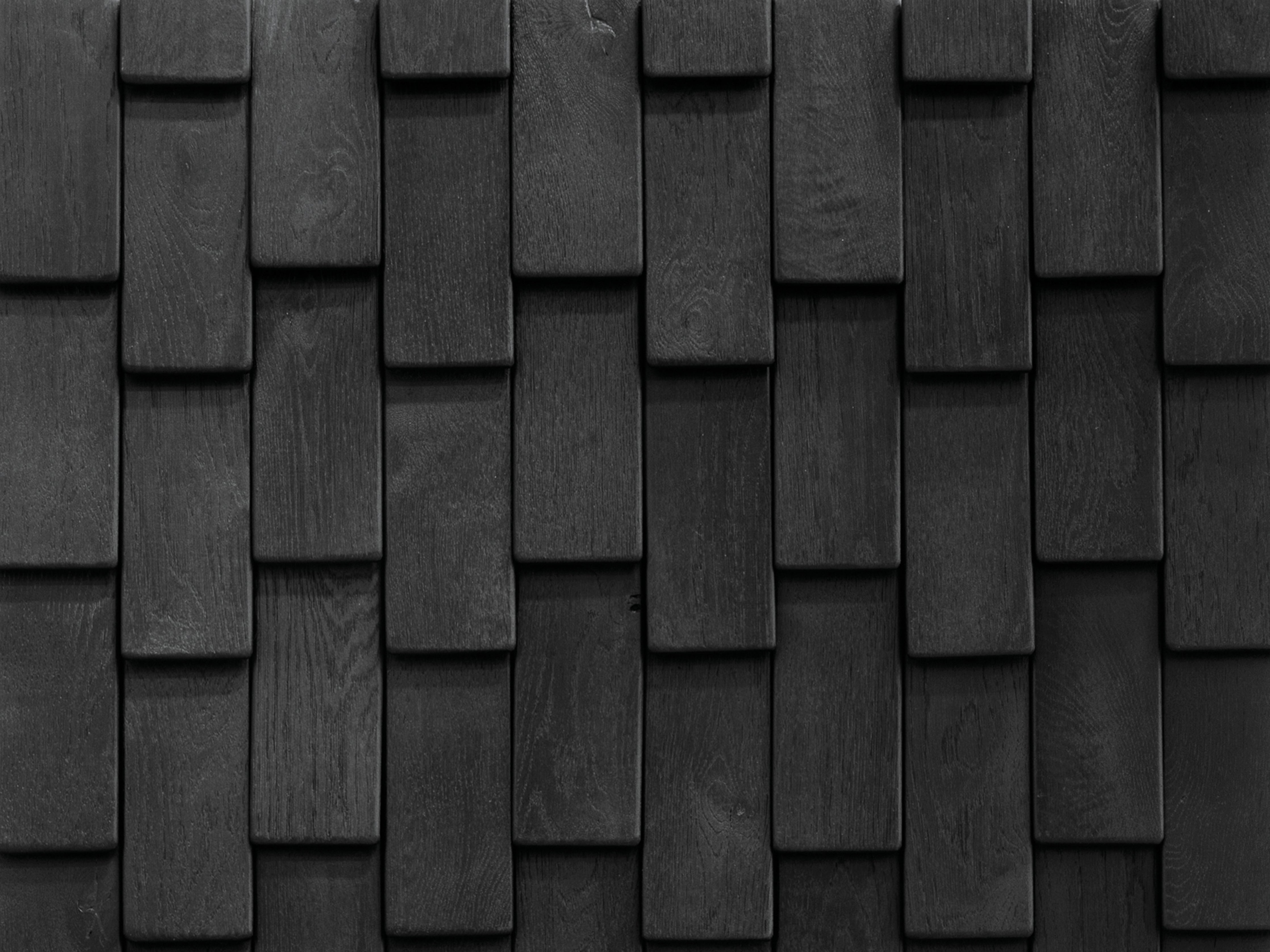 duchateau inceptiv scale reckt noir oak three dimensional wall natural wood panel lacquer for interior use distributed by surface group international