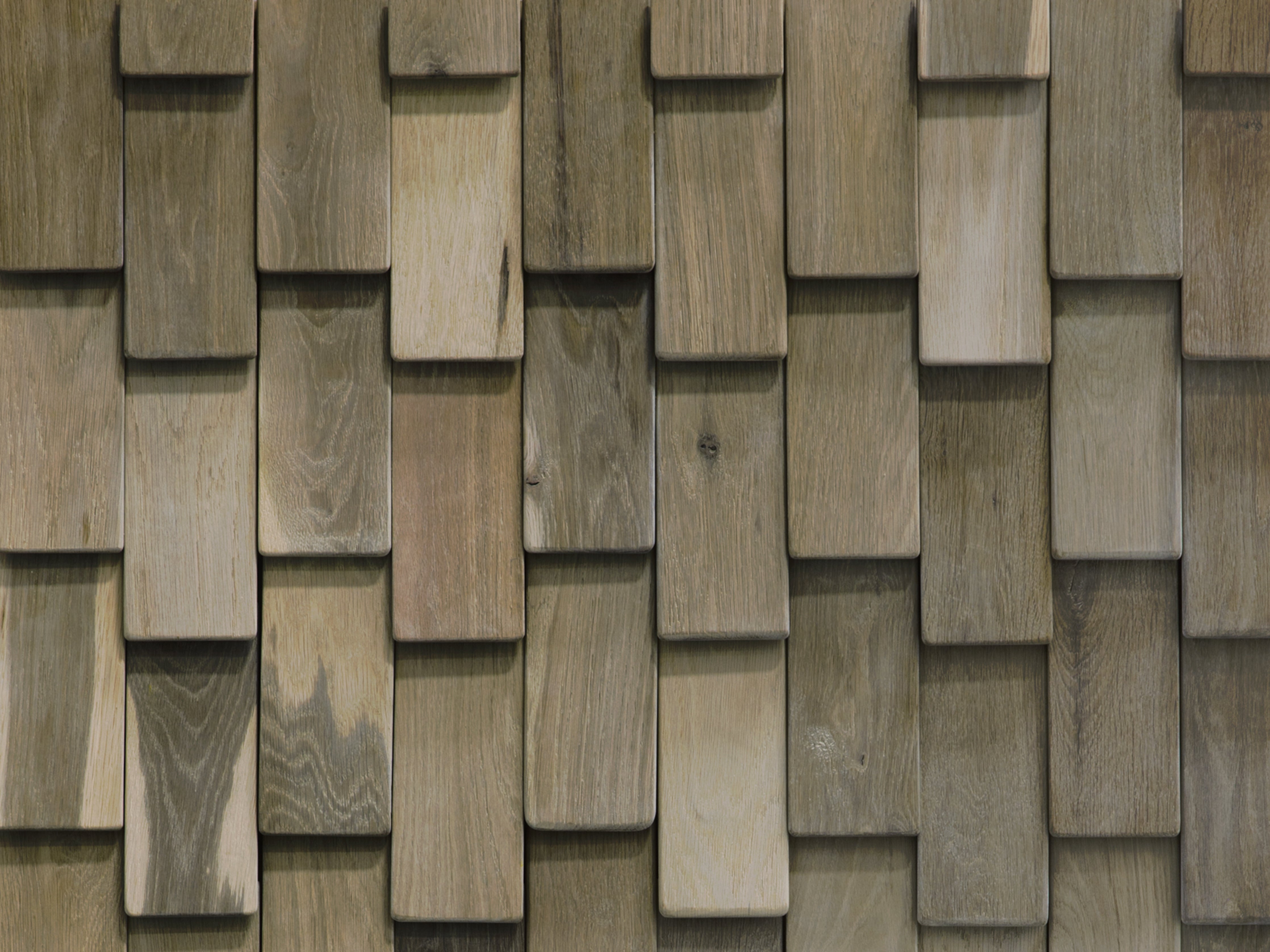 duchateau inceptiv scale reckt smoke oak three dimensional wall natural wood panel matte lacquer for interior use distributed by surface group international
