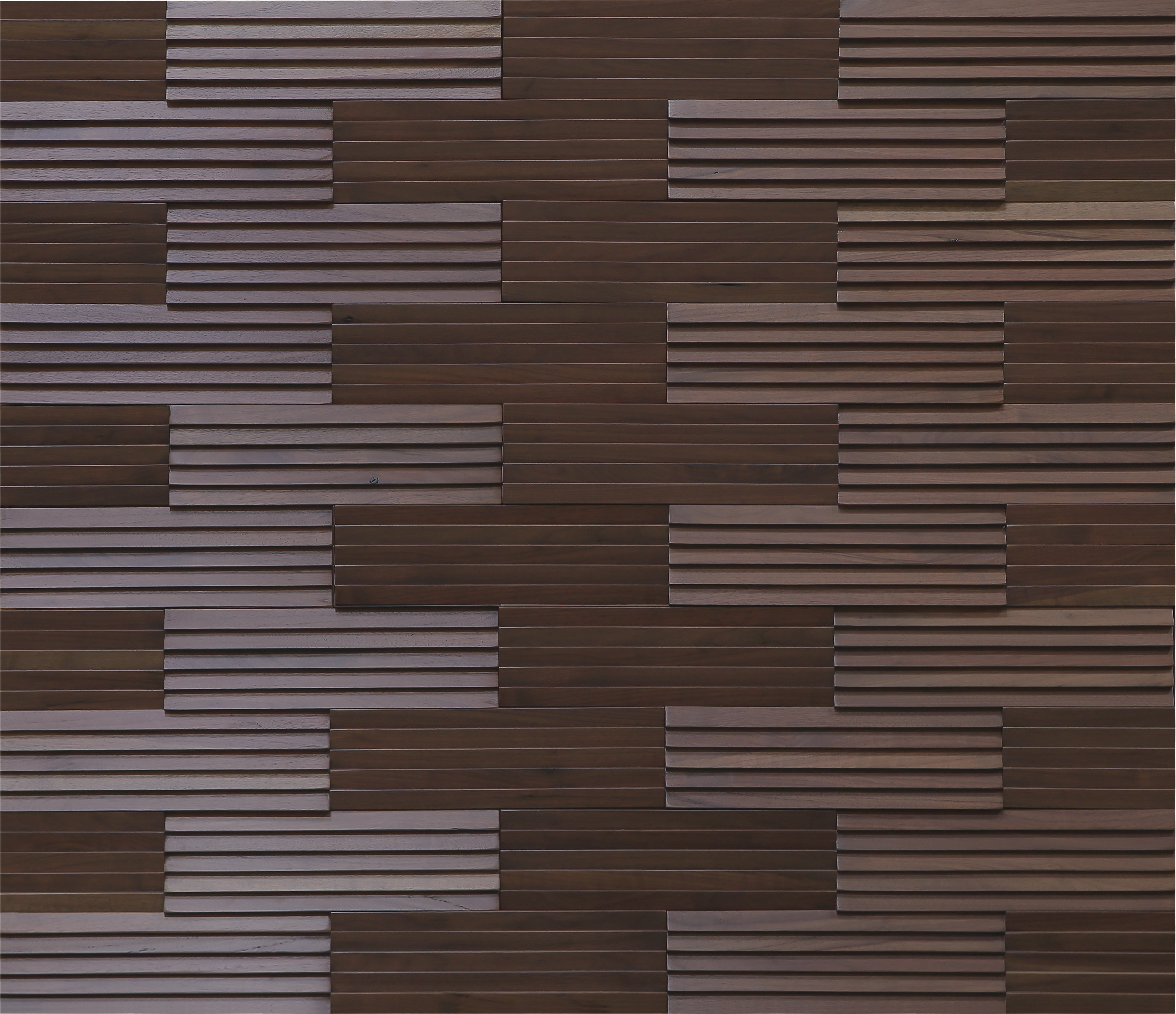 duchateau inceptiv vertex brown ash walnut three dimensional wall natural wood panel conversion varnish for interior use distributed by surface group international