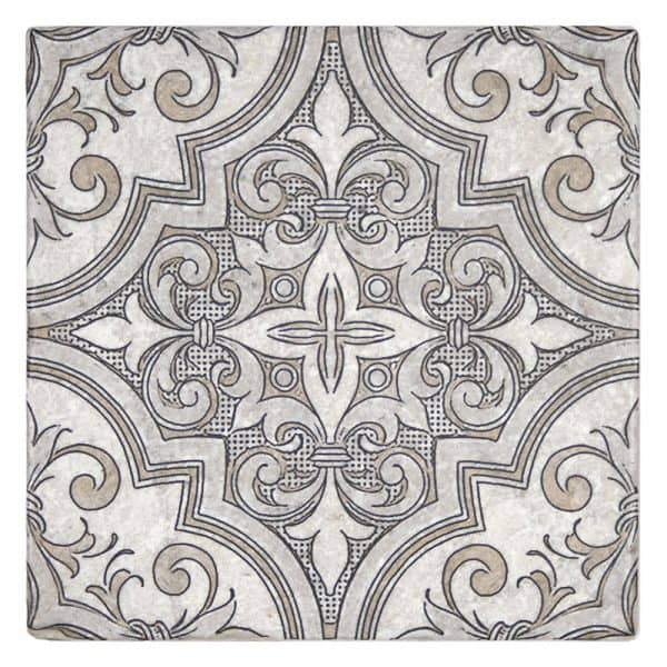 ella jute visually striking carrara natural marble square shape deco tile size 12 by 12 inch for interior kitchen and bathroom vanity backsplash wall and floor wet areas distributed by surface group and produced by artistic tile in united states