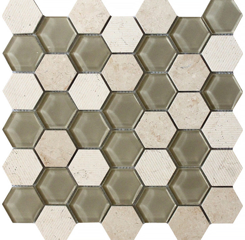 mir natural line bali mantra crema wall and floor mosaic distributed by surface group natural materials