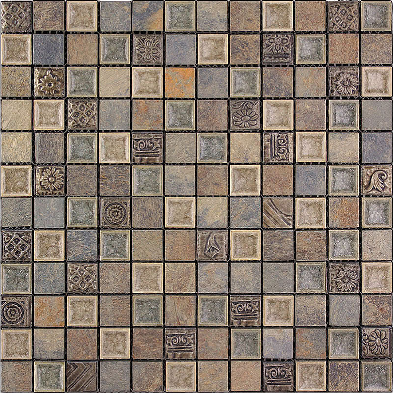 mir natural line inka blend cypress wall and floor mosaic distributed by surface group natural materials