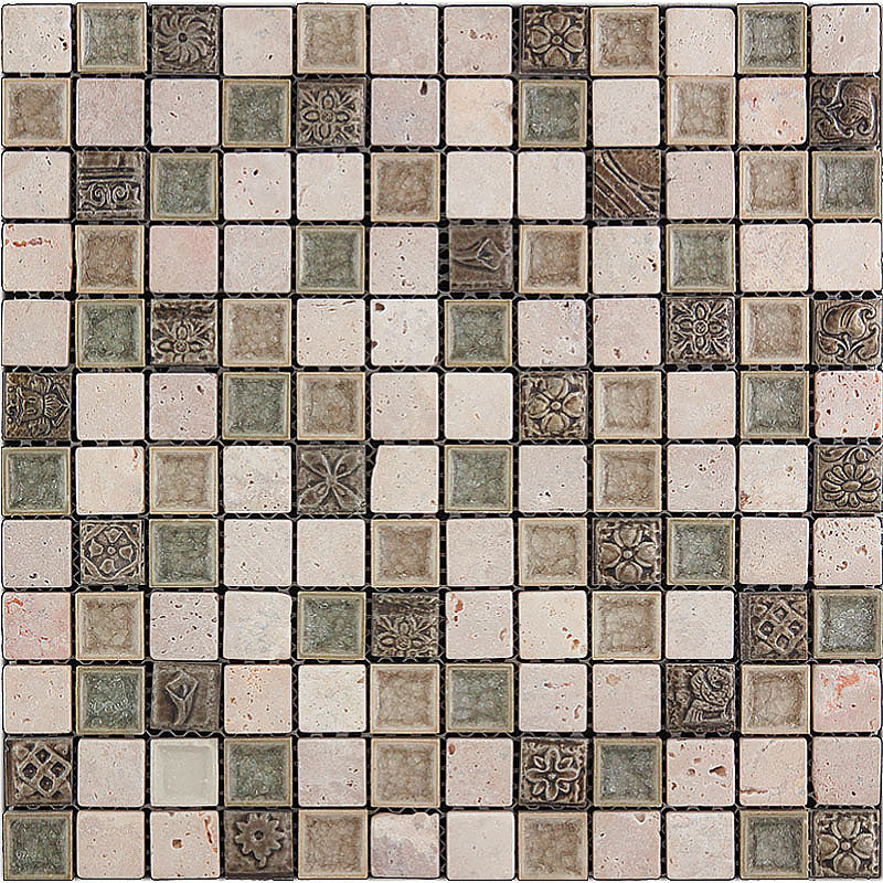 mir natural line inka blend raintree wall and floor mosaic distributed by surface group natural materials