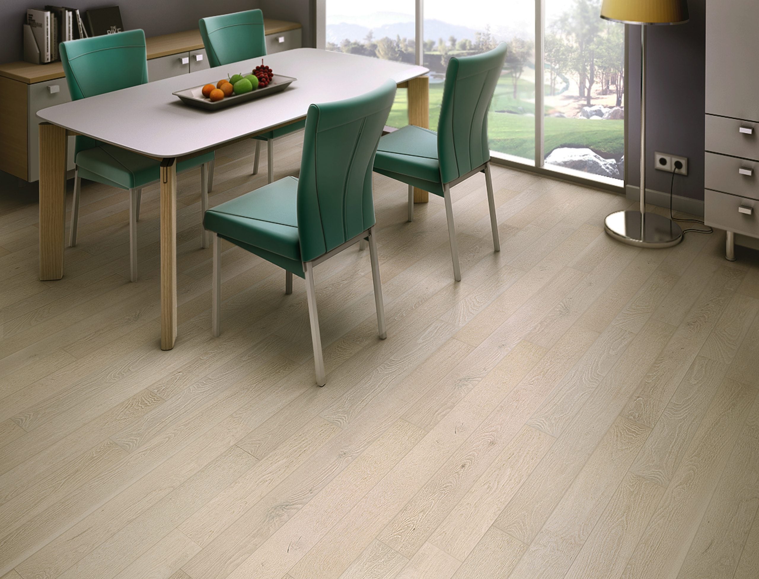 teka studio linen sawn white oak natural hardwood flooring plank stained white distributed by surface group international