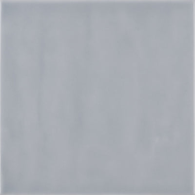 Glossy river blue ceramic tile with subtle color variations and a smooth texture for a luxurious and serene bathroom or kitchen wall finish.