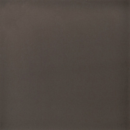 Volcanic dark brown ceramic tile with a smooth matte texture and subtle shade variations.