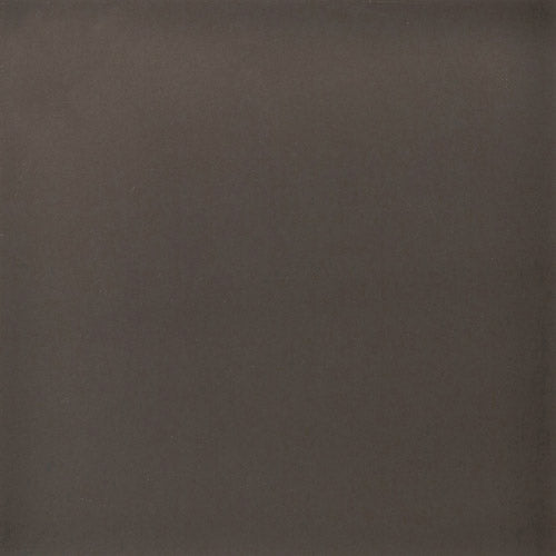 Volcanic dark brown ceramic tile with a smooth matte texture and subtle shade variations.
