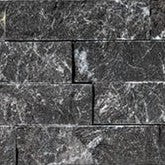 China Black Marble ledger stone panel close look