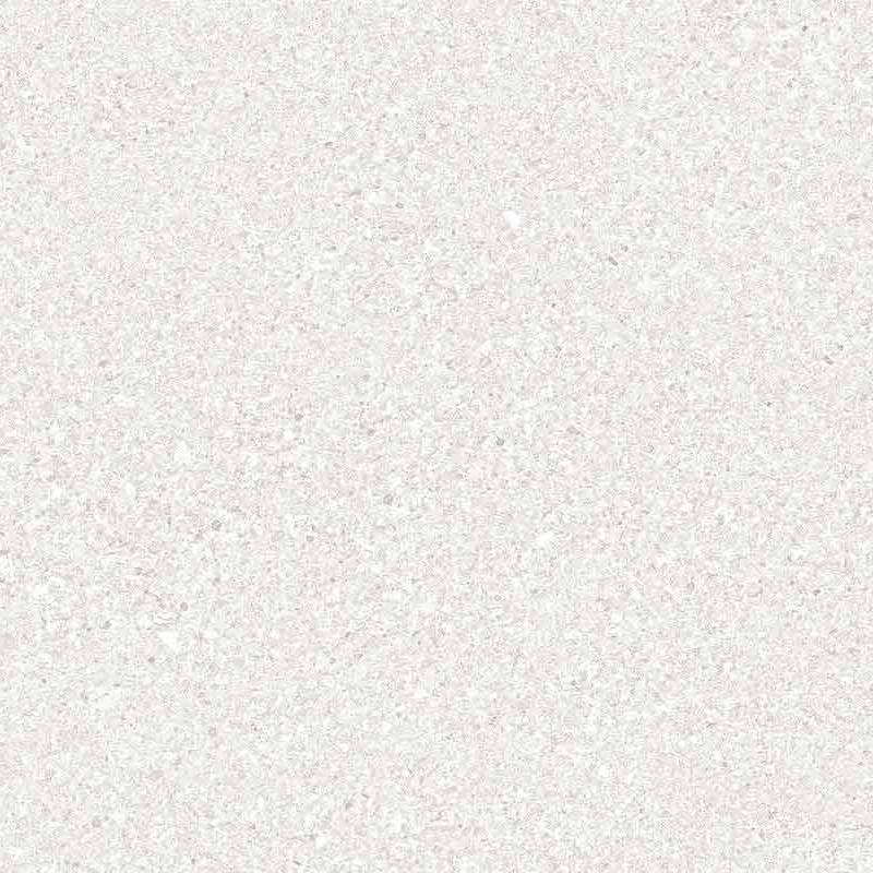 A close-up image of a fine-grain porcelain tile with a subtle texture and speckled pattern. The tile is predominantly a light shade with hints of beige and gray, creating a natural stone appearance.