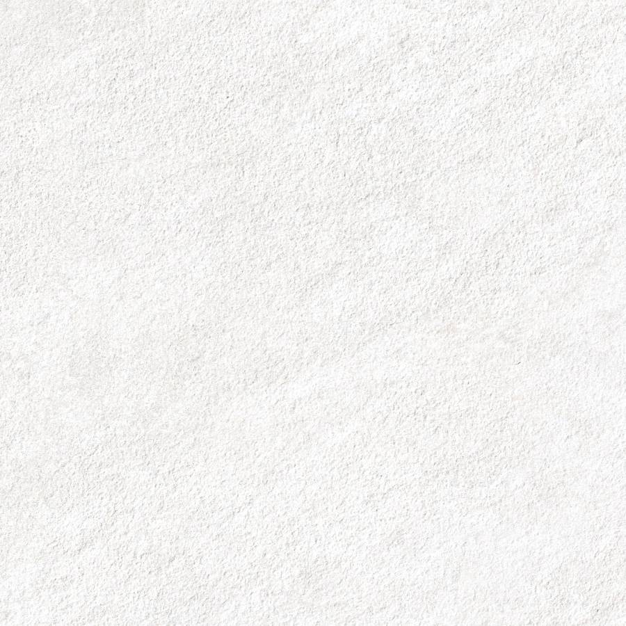 Porcelain tile with a textured white finish suitable for elegant flooring and wall installations.