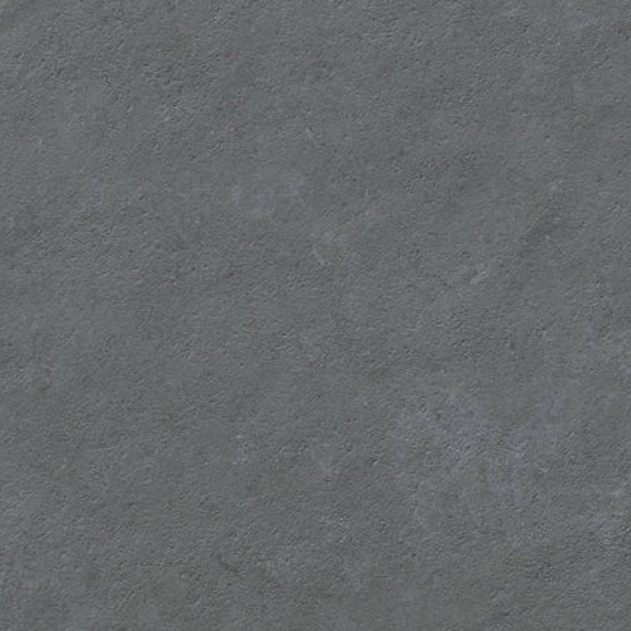 Porcelain tile with a smooth gray texture suitable for modern flooring and wall designs.