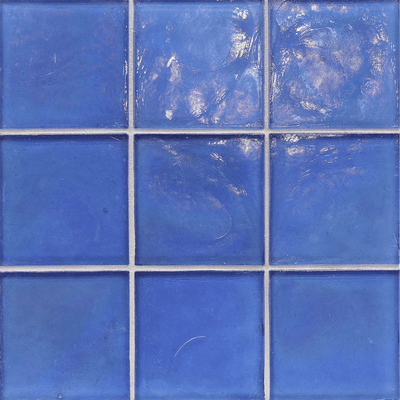 Flux Aqua Blue Colored Glass Field Tile