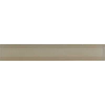 Glass Bars Latte Colored Glass Trim