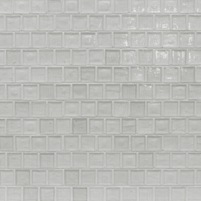 Haisen Albicant Colored Glass Mosaic, Trim