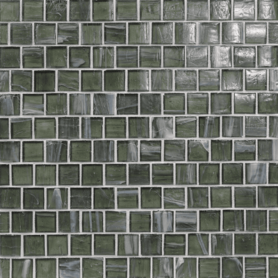 Lapis Orbit Colored Glass Mosaic, Trim