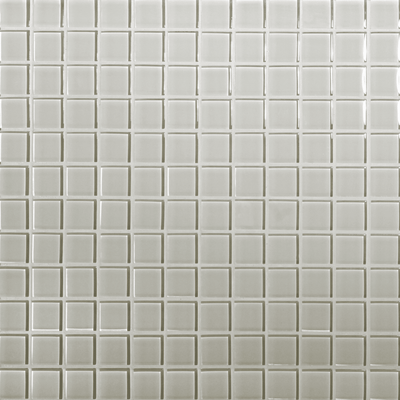 Tomei Cotton Colored Glass Mosaic, Field Tile, Trim