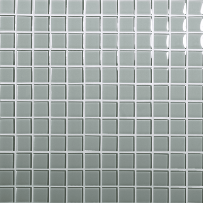 Tomei Haze Colored Glass Mosaic, Field Tile, Trim