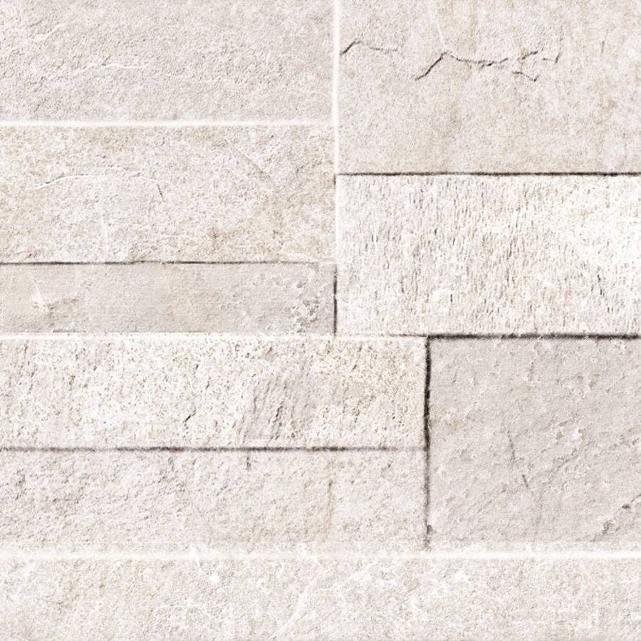 Elegant beige ledgestone porcelain tile texture from Surface Group.