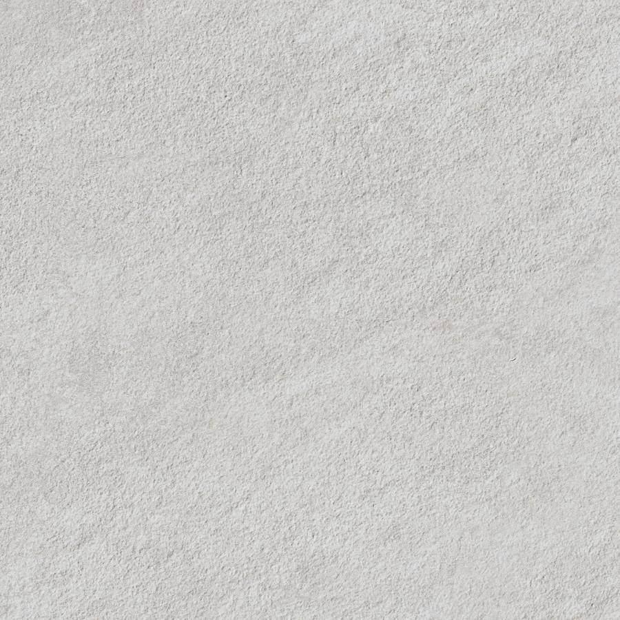 Porcelain tile with a textured white finish suitable for elegant flooring and wall installations.