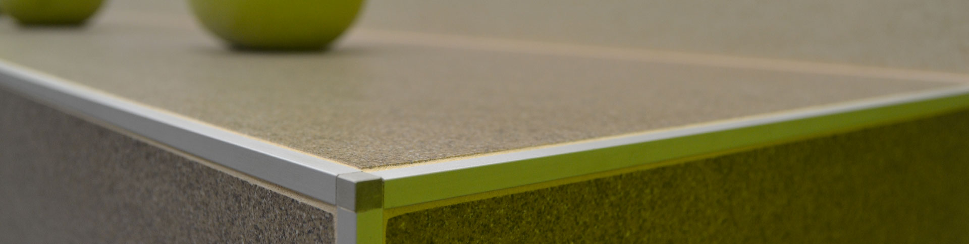Surface accessories for elegant design and protection in interior spaces.