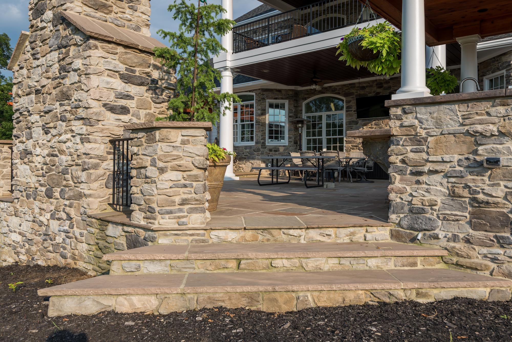 Functional hardscape accessories for aesthetic and durable outdoor design.
