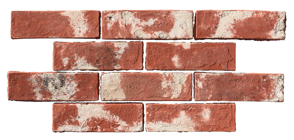 Brick Veneer: Lightweight, authentic brick look for versatile, stylish interior and exterior design.