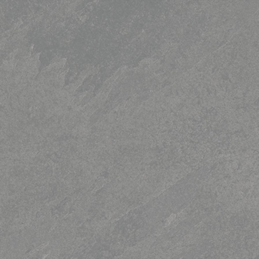Porcelain tile with textured gray finish suitable for flooring and walls.
