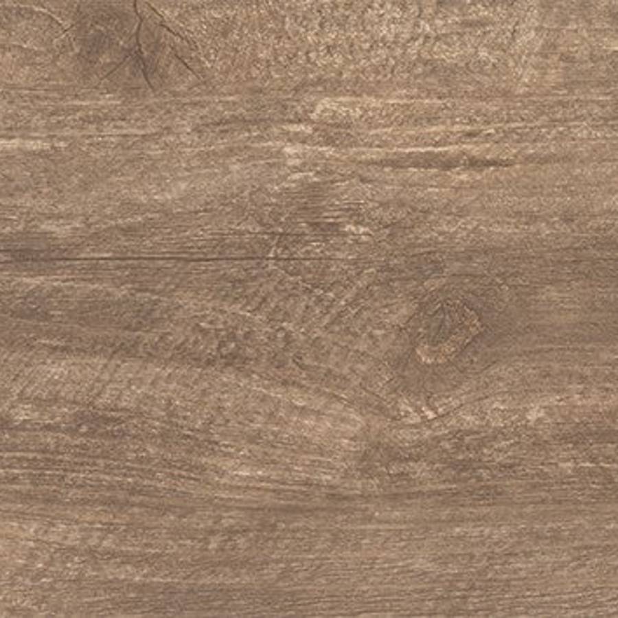 Porcelain tile with wood-like walnut texture for flooring or wall design.