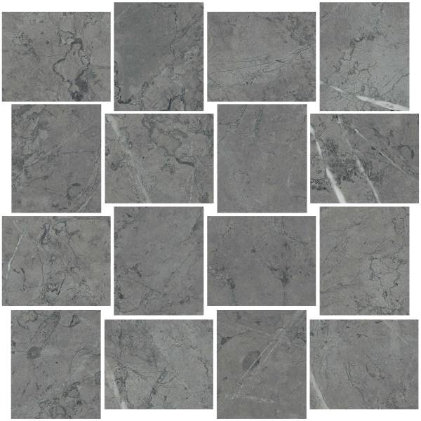 landmark 9mm charme graphite dark basketweave mosaic 12x12x9mm matte rectified porcelain tile distributed by surface group international